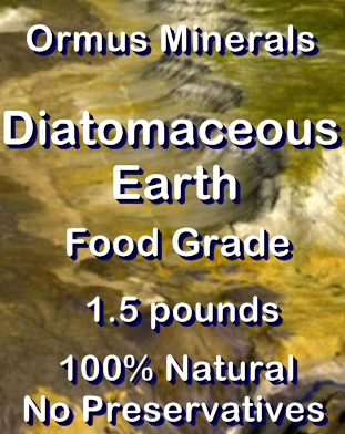 Ormus Minerals -Diatomaceous Earth (food grade)