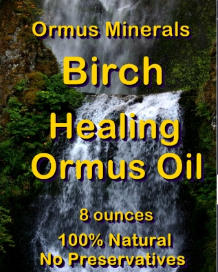 Ormus Minerals -Birch Healing Ormus Oil