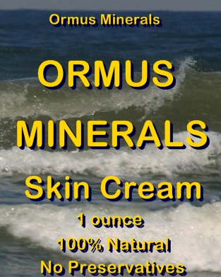 Ormus Minerals -Ormus Rich Ormus Minerals Skin Cream