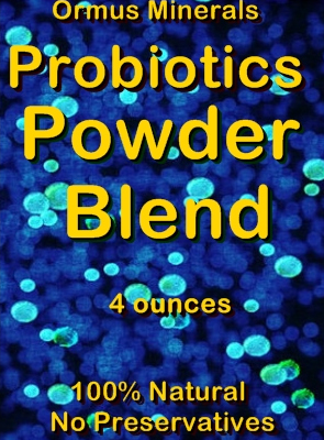Ormus Minerals -Probiotic Powder Blend